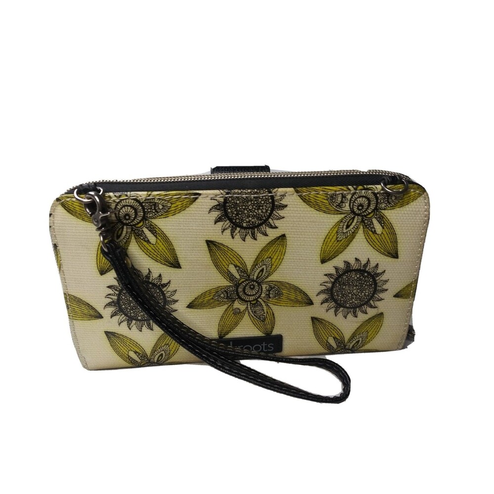 Sakroots Sunshine Spirit Desert Wallet Wristlet Clutch Multicolor PVC Canvas - Picture 4 of 5
